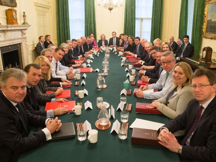 Theresa May&#39;s Cabinet is set to vote against nine amendments, but it is not certain her backbenchers will