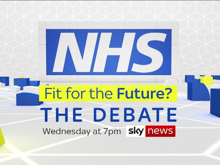 Show promo slate for NHS70 debate 