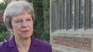 Theresa May says deal struck with cabinet at Chequers gives the UK a &#39;positive future&#39; in EU