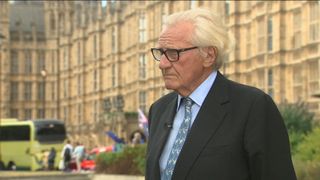 Lord Heseltine blast Boris Johnson as an opportunist and says his party has become divided.