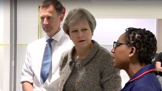 The Prime Minister and the Health Secretary visit the Royal Free Hospital