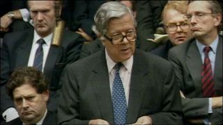 Geoffrey Howe&#39;s resignation speech to the Commons in 1990