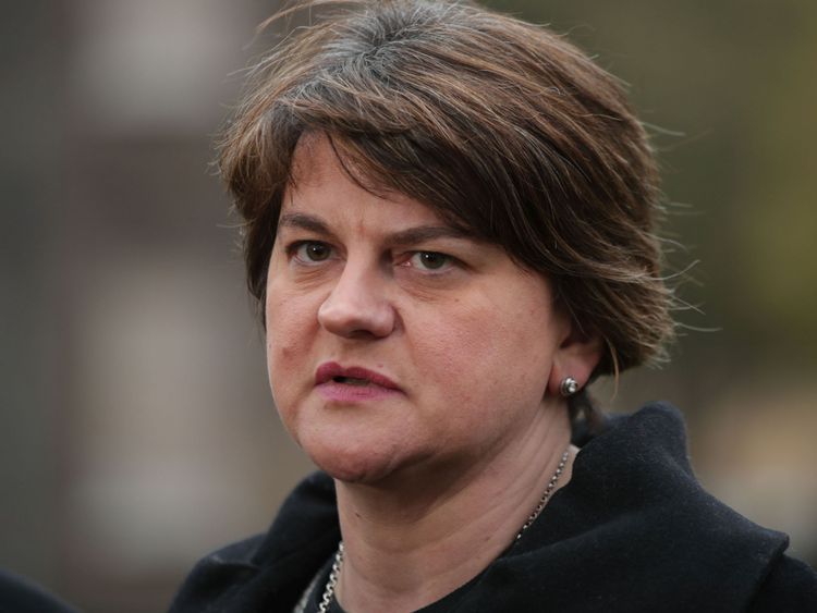 DUP leader Arlene Foster