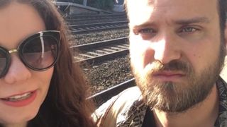 Northern Rail customers Ben and Hayley filmed their commute to Manchester Piccadilly 