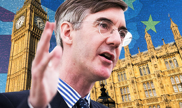 Jacob Rees Mogg and Peter Madelson