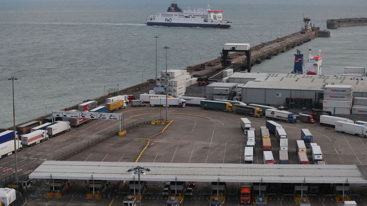 There have been fears of gridlock at Dover
