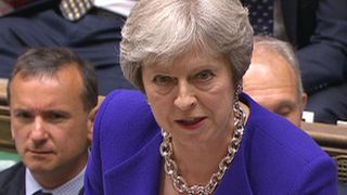 Theresa May raises the issue of anti-Semitism  in PMQs