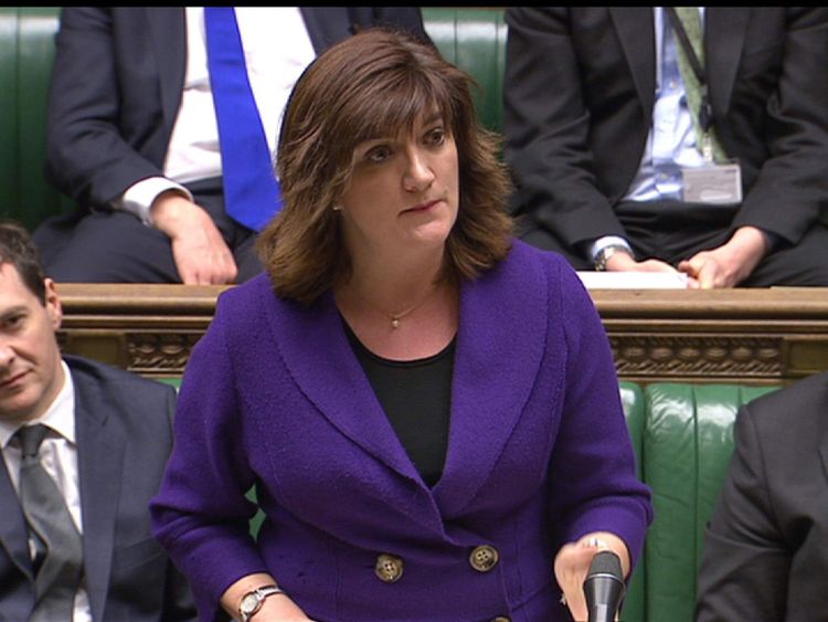 Education Secretary Nicky Morgan MP