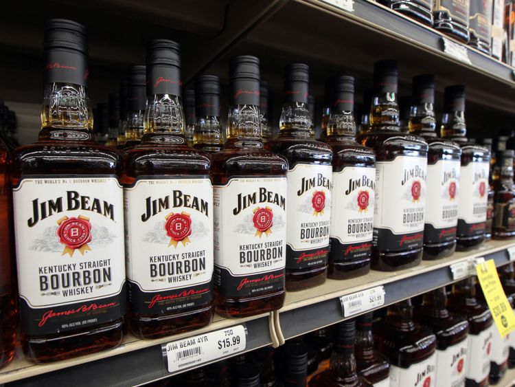 Bourbon whiskey is one of the products affected by EU tariffs