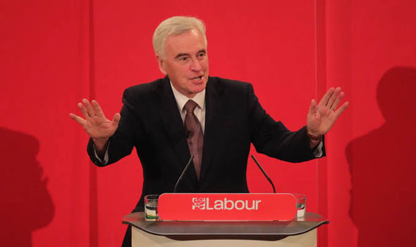 Shadow Chancellor John McDonnell