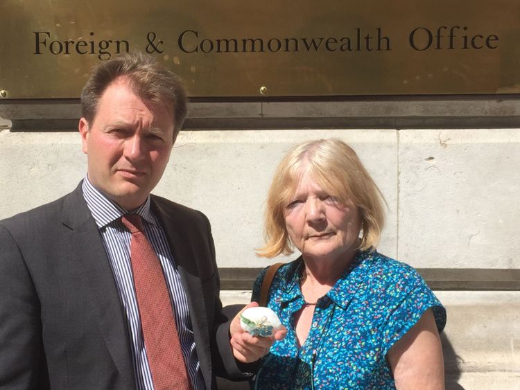 A stone given to Jeremy Hunt by jailed Iranian mother Nazanin Zaghari-Ratcliffe