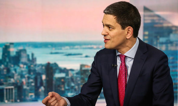 David Miliband hit out at the Labour leader
