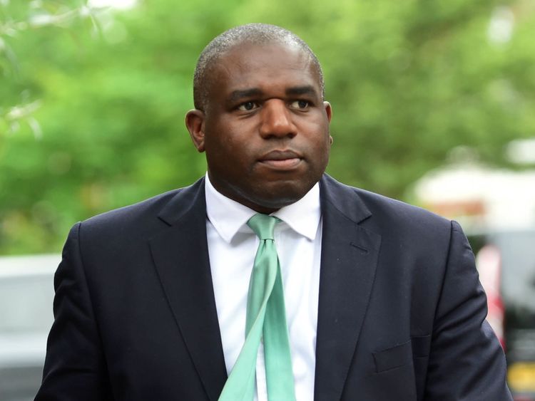 David Lammy MP arrives at St Helen&#39;s Church, North Kensington, for a Grenfell Tower fire Memorial Service to mark one year since the blaze, which claimed 72 lives. PRESS ASSOCIATION Photo. Picture date: Thursday June 14, 2018. Thursday marks 12 months since a small kitchen fire in the high-rise turned into the most deadly domestic blaze since the Second World War. See PA story MEMORIAL Grenfell. Photo credit should read: David Meirzoeff/PA Wire