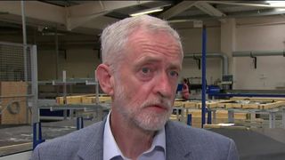 Corbyn was present at wreath-laying memorial