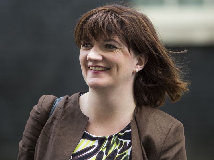 LONDON, ENGLAND - JULY 05: British Education Secretary Nicky Morgan leaves number 10 Downing Street following a Cabinet meeting on July 5, 2016 in London, England. Conservative MPs will begin the process of deciding their next leader and therefore UK Prime Minister with the first round of voting today. (Photo by Jack Taylor/Getty Images)
