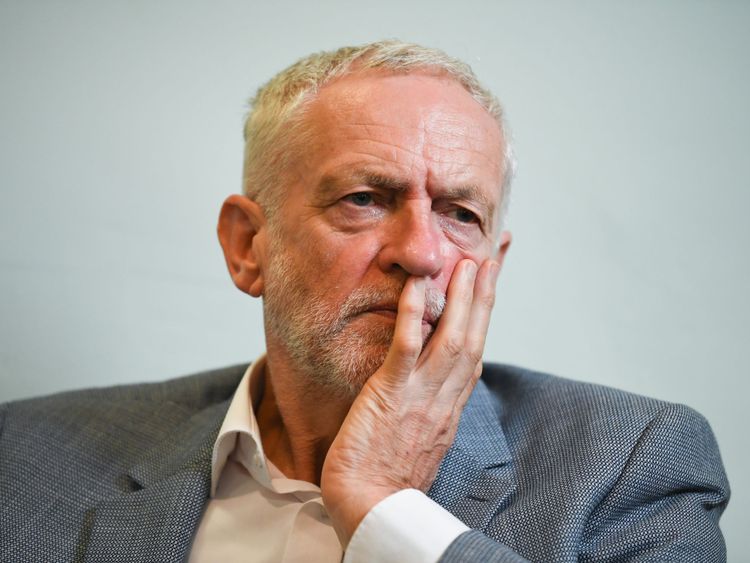 Jeremy Corbyn previously said he was defending the ambassador in the comments