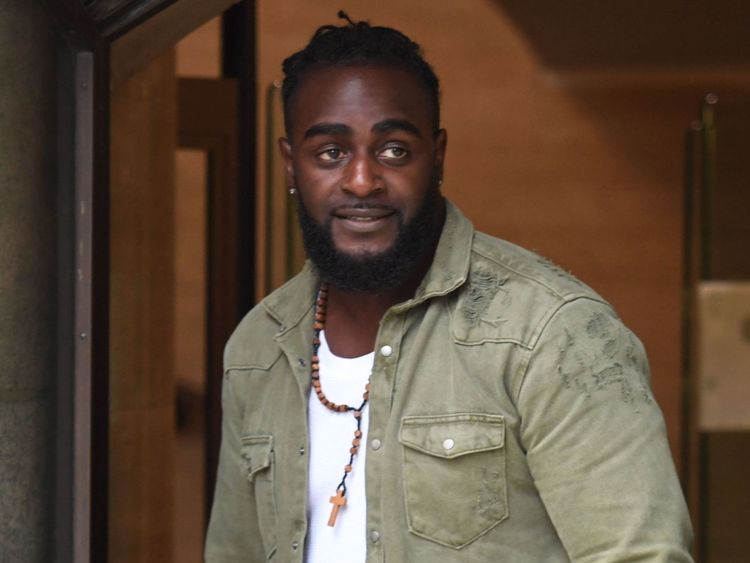 Festus Onasanya, the 33-year-old brother of Labour MP Fiona Onasanya, who are both alleged to have misinformed Cambridge police about who was responsible for driving a speeding vehicle on July 24 2017 leaves the Old Bailey, London, after his sister appeared at the Old Bailey on Monday charged with one count of doing an act tending or intending to pervert the course of justice (PCJ).

