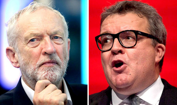 Tom Watson has come under fire as Corbynistas claim he is undermining the Labour leader