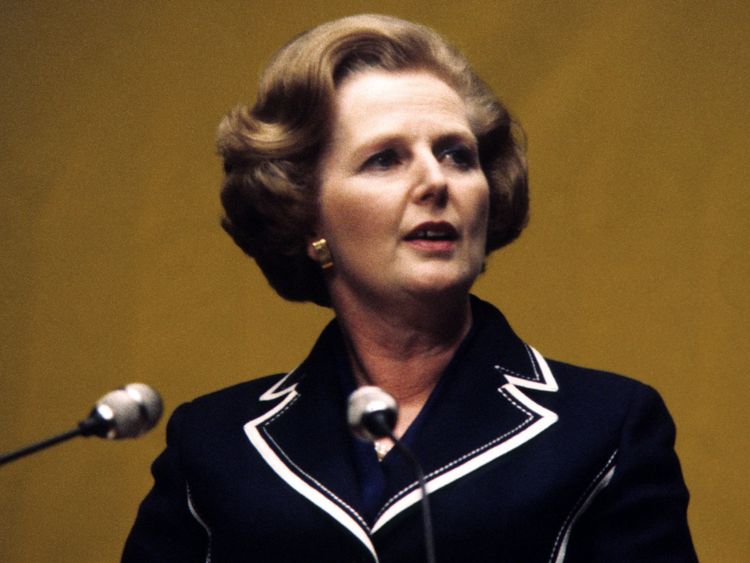 Margaret Thatcher pictured in 1979