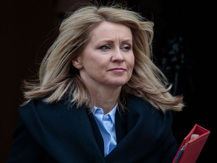 LONDON, ENGLAND - FEBRUARY 27: Secretary of State for Work and Pensions, Esther McVey leaves Number 10 Downing Street following the weekly cabinet meeting on February 27, 2018 in London, England. (Photo by Jack Taylor/Getty Images)
