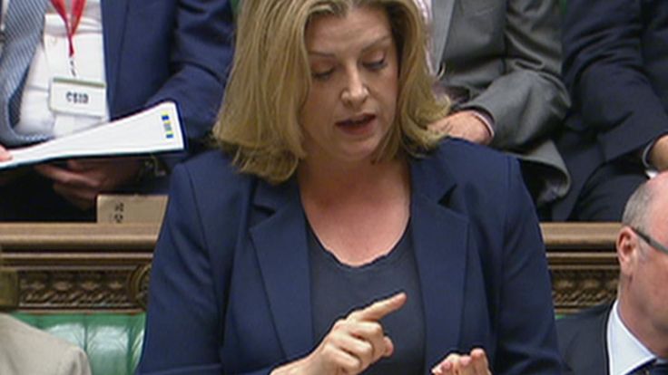 Penny Mordaunt is first government minister to use sign language in the House of Commons