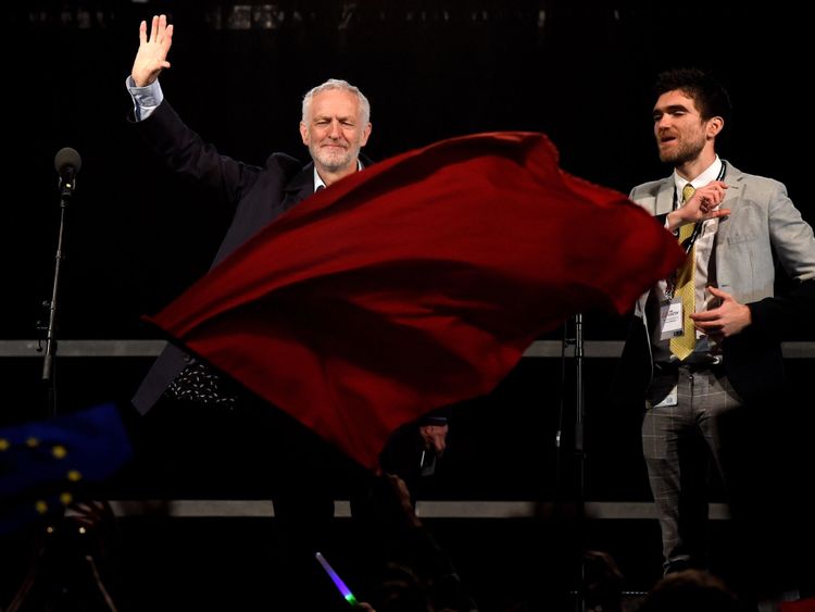 Labour&#39;s official slogan for the conference is &#39;Rebuilding Britain, for the many, not the few&#39;