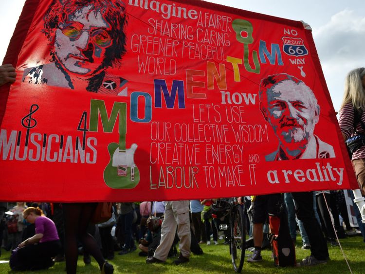 Momentum banner