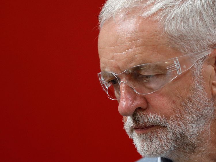 Jeremy Corbyn previously said he was defending the ambassador in the comments