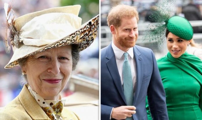 Princess Anne said Meghan and Harry quitting Royal Family was ‘right ...