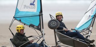 The Duchess of Cambridge surfs the sands of time as royal couple go back to where their romance began (Photo)