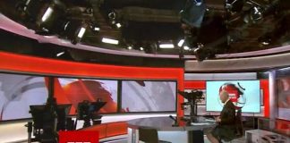 BBC presenter caught wearing shorts under desk on hottest day of year (Photo)